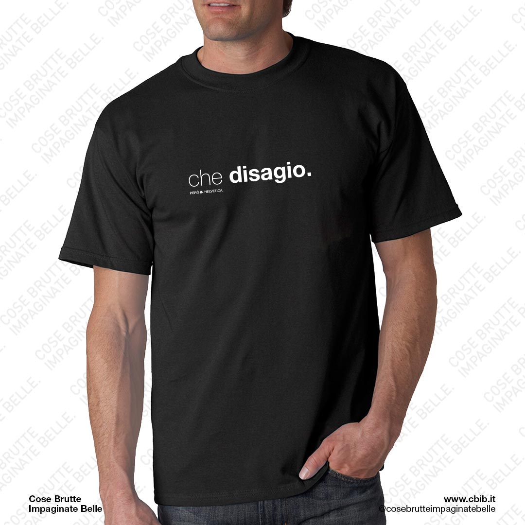 t-shirt CHE DISAGIO (nera)